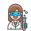 Woman Scientist 2 emoji - Free transparent PNG, SVG. No sign up needed.