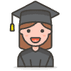 Woman Student 2 emoji - Free transparent PNG, SVG. No sign up needed.
