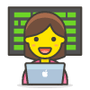 Woman Technologist 1 emoji - Free transparent PNG, SVG. No sign up needed.