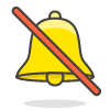 Bell With Slash Element from Emoji - Free Set