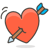 Heart With Arrow emoji - Free transparent PNG, SVG. No sign up needed.