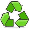 Recycling Symbol Element from Emoji - Free Set