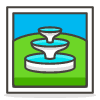 Fountain emoji - Free transparent PNG, SVG. No sign up needed.