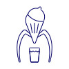 Juicer Illustration from UX Line Set