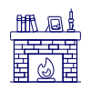 Brick Fireplace illustration - Free transparent PNG, SVG. No sign up needed.