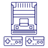 Famicom Consoles 1 Illustration from UX Line Set
