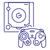 Game Consoles 10 Illustration from UX Line Set