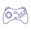 Game Consoles 17 Illustration from UX Line Set