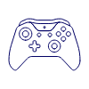 Game Consoles 22 Illustration from UX Line Set