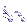 Lawnmover Illustration from UX Line Set