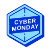 Cyber Monday Hexagon element - Free transparent PNG, SVG. No Sign up needed.