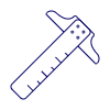 T Ruler Illustration from UX Line Set
