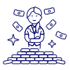 Wealthy Person 4 Illustration from UX Line Set