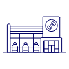 Gymnasium Fitness Illustration from UX Line Set