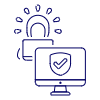Protected Pc Illustration from UX Line Set