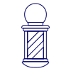 Barber Shop Illustration from UX Line Set