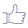 Thumbs Up 1 Illustration from UX Line Set