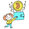 Cryptocurrency illustration - Free transparent PNG, SVG. No sign up needed.