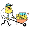 Bitcoin Mining Illustration from Havana Set