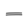 Line Highlight Double Underline 1 Element from Variable Scribbles Set