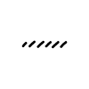 Line Highlight Hatch Underline 1 Element from Variable Scribbles Set