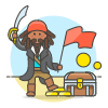 Pirate Loot 3 illustration - Free transparent PNG, SVG. No sign up needed.