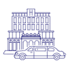 Hotel 2 Illustration from UX Line Set