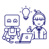Human Ai Collaboration 3 1 illustration - Free transparent PNG, SVG. No sign up needed.