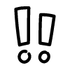 Line Alert Surprise Element from Variable Scribbles Set