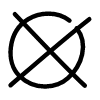 Line Cross Circle Element from Variable Scribbles Set