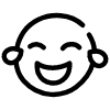 Lines Smiley Laugh element - Free transparent PNG, SVG. No sign up needed.