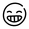 Lines Smiley Smile Element from Variable Scribbles Set
