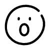 Lines Smiley Surprise Element from Variable Scribbles Set