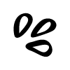 Sweat Waterdrop Element from Beveled Scribbles Set