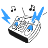 Boombox 2 illustration - Free transparent PNG, SVG. No sign up needed.