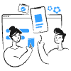 Coding A Website 2 Illustration from Brooklyn Set