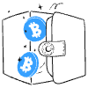 Cryptocurrency Wallet 2 Illustration from Brooklyn Set