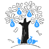 Money Growing On Trees 2 illustration - Free transparent PNG, SVG. No sign up needed.
