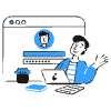 Enter Password 2 Illustration from Brooklyn Set