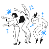 Dance 2 Illustration from Brooklyn Set