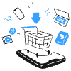 Add To Cart 3 Illustration from Brooklyn Set