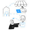 Dropshipping 3 Illustration from Brooklyn Set