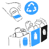 Recycle 4 illustration - Free transparent PNG, SVG. No sign up needed.
