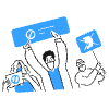 RIOT 1 illustration - Free transparent PNG, SVG. No sign up needed.