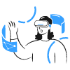 Virtual Reality 2 Illustration from Brooklyn Set