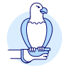 Eagle Gauntlet 1 Illustration from UX Duotone Set