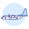 Air Force Plane 3 Illustration from UX Duotone Set