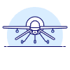 Military Drone 1 Illustration from UX Duotone Set