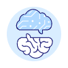 Ai Brain Communicate Illustration from UX Duotone Set