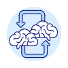 Knowledge Exchange Illustration from UX Duotone Set